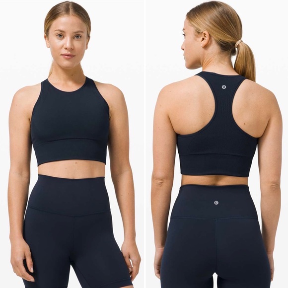 lululemon athletica Other - NWOT | 2021 Lululemon Ebb to Train Bra *Medium Support, C/D Cup | Navy | Size 12